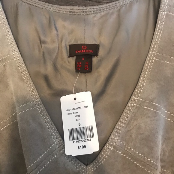 Danier Suede One-Piece Dress - Picture 7 of 13